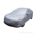 Couvercle de voiture gonflable argenté Couverture de voiture de protection